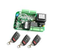 Kit attuatore lineare per apricancello La scheda madre dell'aprimotore for cancello scorrevole versione universale sostituisce il circuito 433,92 Mhz telecomando Rolling Code(3 remote control kit)
