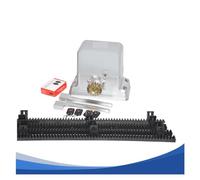 Kit attuatore lineare per apricancello Motore apriporta for cancello scorrevole elettrico KMP202 1800KG for carichi pesanti con cremagliera in nylon da 4 o 5 m(Kit4)