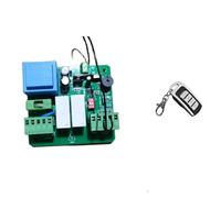 Kit attuatore lineare per apricancello Scheda di controllo for tapparelle 220V 433MHz Controllo remoto Velocità motore NC regolabile(PCB 2 remote)