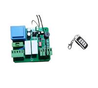 Kit attuatore lineare per apricancello Scheda di controllo for tapparelle 220V 433MHz Controllo remoto Velocità motore NC regolabile(PCB 4 remote)
