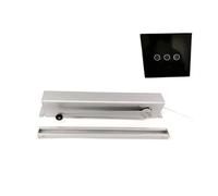 Kit attuatore lineare per apricancello Smart Electric Window Opener DC24V AC220V For Casement Window Close/Open Home RF Remote Control Y Rain Sensor Optional(Kit10)