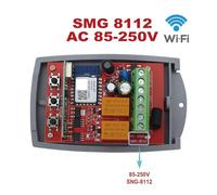 Kit attuatore lineare per apricancello Smart Switch Universale RF Cancello del garage Apriporta Controller 433 mhz 7-250 V Ricevitore esterno a 2 canali(1PCS AC 85-250V)