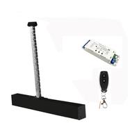 Kit attuatore lineare per apricancello Spingitore automatico for lucernario Apri finestra a battente elettrico Motore for catena dell'anta di ventilazione Modulo Tuya Telecomando RF opzionale(KitB2)