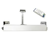 Kit attuatore lineare per apricancello Spingitore automatico for lucernario Apri finestra a battente elettrico Motore for catena dell'anta di ventilazione Modulo Tuya Telecomando RF opzionale(Kit1)