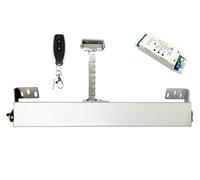 Kit attuatore lineare per apricancello Spingitore automatico for lucernario Apri finestra a battente elettrico Motore for catena dell'anta di ventilazione Modulo Tuya Telecomando RF opzionale(Kit2)
