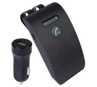 Kit audio per auto multipunto wireless Bluetooth V4.2 Speaker Speaker Phone SP09 Wireless, Supporto Sensore di Lettura Vocale e Vibrazioni