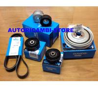 KIT AUSILIARE + PULEGGIA FIAT STILO 1.9 JTD CUSCINETTI TENDICINGHIA E CINGHIA