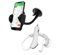 Kit Auto 2in1 per iPhone: Supporto + Caricabatterie Accendisigari