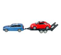 Kit auto compatibile con Volvo XC90 blu e VW Volkswagen The Beetle scala circa 1:34-1:39 modello in metallo pressofuso nuovo nella confezione