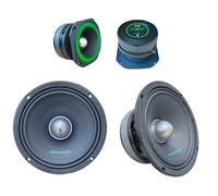 Kit auto IPNOSIS con 2 woofer IPM1200 da 20 cm, 160 watt rms e 300 watt max, 4 ohm, + 2 tweeter IPT4401 da 10,1 cm, 4 ohm, 100 watt rms e 200 watt max, kit a coppia