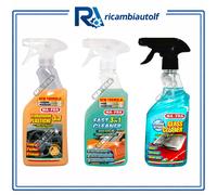 Kit Auto MaFra Trattamento Plastiche 3in1 + Fast Cleaner + Glass Cleaner Spray