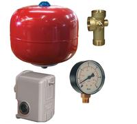 KIT AUTOCLAVE COMPLETO PRESSOSTATO, MANOMETRO, E ATTACCO A 5 VIE