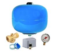 KIT AUTOCLAVE IDROSFERA VASO ESPANSIONE 24 LT MANOMETRO PRESSOSTATO per POMPA