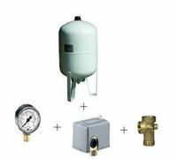 KIT AUTOCLAVE SERBATOIO IDROSFERA CORDIVARI LT 50 MANOMETRO PRESSOSTATO 5 VIE