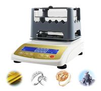 Kit automatico per il test dell'oro, tester metalli preziosi, bilancia la purezza dei - misuratore di densità digitale misurazioni accurate oro, argento, platino e plastica WithoutPrinter-XF300K