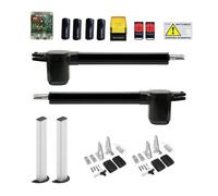 Kit Automazione BHE corsa 400 230v 2 Ante Cancello battente completo di colonnin