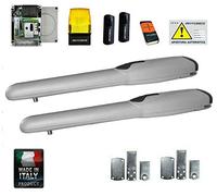 KIT AUTOMAZIONE CANCELLI AUTOMATICO DUE ANTE 24V BATTENTI SI ADATTA A RIB BFT