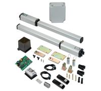 Kit automazione cancello a battente motore elettrico FAAC LEADER KIT 230V GREEN,