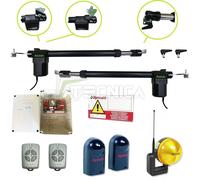 Kit automazione cancello ante battenti APRIMATIC AP 350 kg 3m pistoni 230V quiko