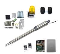 KIT AUTOMAZIONE CANCELLO BATTENTE 2 ANTE MOTORE APRICANCELLO ELETTRICO 24 V 220V (1 Motore Singolo 250 Kg 40 W 24 V)