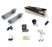 KIT AUTOMAZIONE CANCELLO BATTENTE PROFESSIONALE TAU KVECTI 230 VOLT