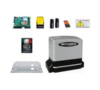KIT AUTOMAZIONE CANCELLO SCORREVOLE 900KG 230V APRICANCELLO MOTORE DIEFFEMATIC