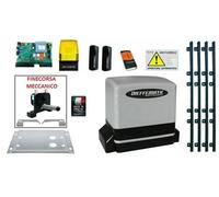 Kit Automazione Cancello Scorrevole Automatico Kv6 Con 4 Mt Cremagliera 230V