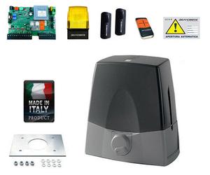KIT AUTOMAZIONE CANCELLO SCORREVOLE ELETTRICO AUTOMATICO CONDOMINIALE CONDOMINI