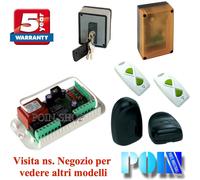 KIT AUTOMAZIONE MOTORE SERRANDA AVVOLGIBILE CON FOTOCELLULA TELECOMANDI SELETTOR