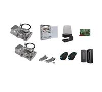 Kit Automazione Per Cancelli a Battente Ante 4MT 400Kg CAME 8K01MI-007 Con Motori Interrati FROG-X