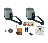 KIT AUTOMAZIONE PER CANCELLI A BATTENTE RIB KIT PREMIER 24V AD18018 AUTOMATISMI