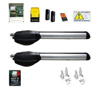 KIT AUTOMAZIONE PER CANCELLO AUTOMATICO A BATTENTE CON FINECORSA ELETTRICO 230V