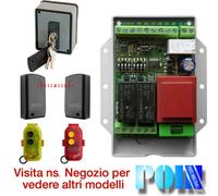 KIT AUTOMAZIONE SERRANDA AVVOLGIBILE GARAGE SELETTORE CON SBLOCCO ELETTROFRENO