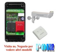 KIT AUTOMAZIONE TENDE DA SOLE CON CENTRALINA ANEMOMETRO E TELECOMANDO