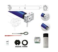 Kit automazione tende da sole motore con manovra 50NM 100kg CENTRALE TELECOMANDO