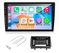Kit Autoradio Android 14, DSP 4-32gb, Tasti fisici, USB-C/USB Frontali e Carplay Adroid Auto + Mascherina e adattatori Grande Schermo 9" Pollici Compatibile con: Renault Clio 2005-2014