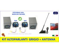 KIT AUTORADIO PER PANDA 750 1986-2003 2 CASSE CAVETTI RADIO Antenna STEREO PER