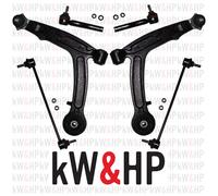 KIT AVANTRENO COMPLETO BRACCI OSCILLANTI BIELLETTE+TESTINE STERZO FIAT PANDA 169