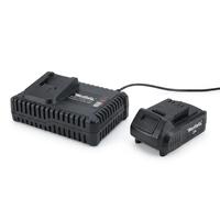 Kit Avviamento 18 V Li-Ion: Batteria 2,0 Ah + Caricabatteria Rapido 4 A