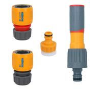 Kit avviamento ugello spruzzatore connettori rubinetto raccordi tubo giardino...