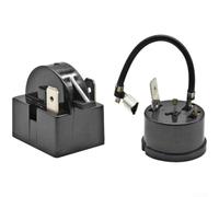 Kit Avviatore per ptc e Protettore per Frigo QP2-15 Kit Avviatore(C) | Tecnologia per ptc avanzata, attivazione efficiente, compatibilità massima, nero , uso domestico