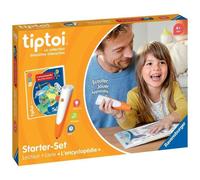 Kit Avvio Ravensburger Tiptoi Lettore Ricaricabile e Libro 'L'encyclopédie des p'tits curieux'