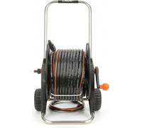 Kit Avvolgitubo Claber 30m Carrello in Alluminio Tubo Irrigazione