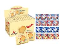 KIT B&B, Grissin Le Fresche Biscottate, Kit 48 Monoporzioni con 40 Marmellate Hero Extra Assortite, per Hotel e B&B
