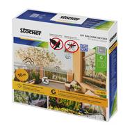 STOCKER - Kit balcone Geyser 10 m tubo + 3 ugelli + 3 raccordi T + 1 tappo