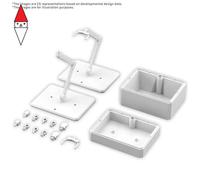Kit Bandai Action Base 7 and Option Box White 108990