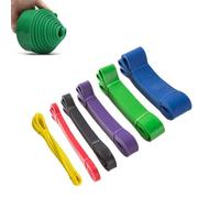 KIT BANDE DI RESISTENZA ELASTICI ESERCIZIO FORZA LOOP BAND FASCE PALESTRA SPORT