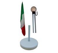 Kit bandiera per interno base grigia