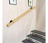Kit Banister Di Legno Perhiera per Scale,Hiera per Scale in Legno ad Alta Resistenza, Casa Contro la Parete Lofthiere per Anziani Corridor Support Rodft/9Ft/270Cm