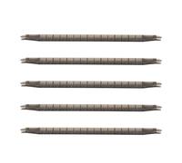 Kit bar per barre della tazza di celle di api regina 5 pezzi di allevamento di plastica scatola della gabbia con telaio 15 fori dell'apicoltura attrezzatura di coltivazione di